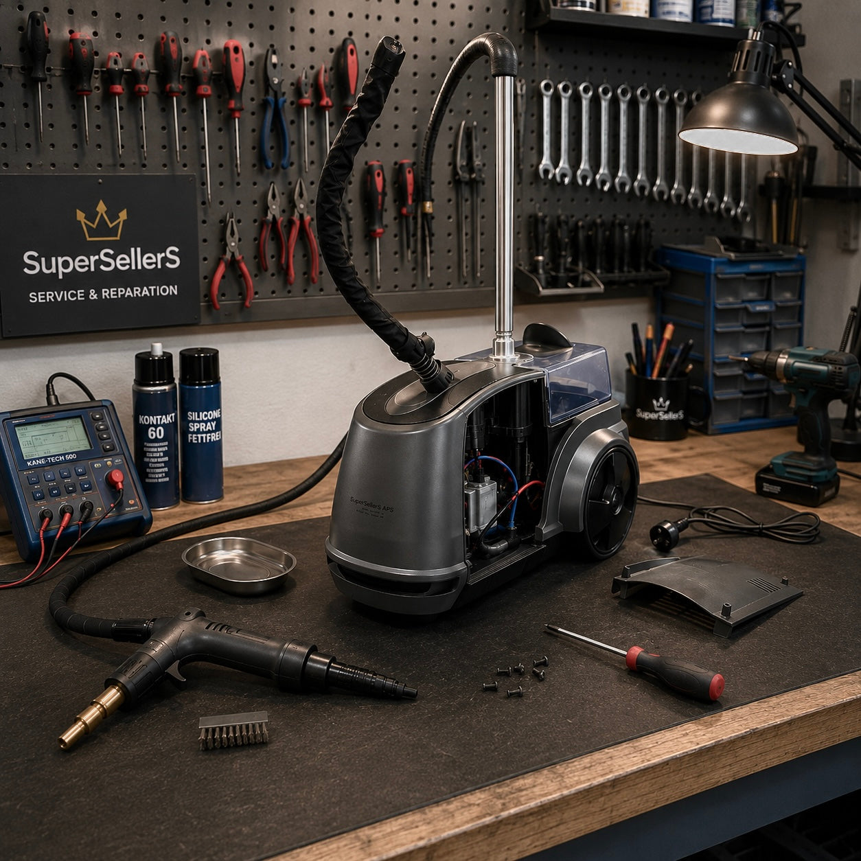 Steamer til professionel brug – service og support hos SuperSellerS