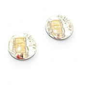 Retro, endestykke, krom, til Ø25 mm rør