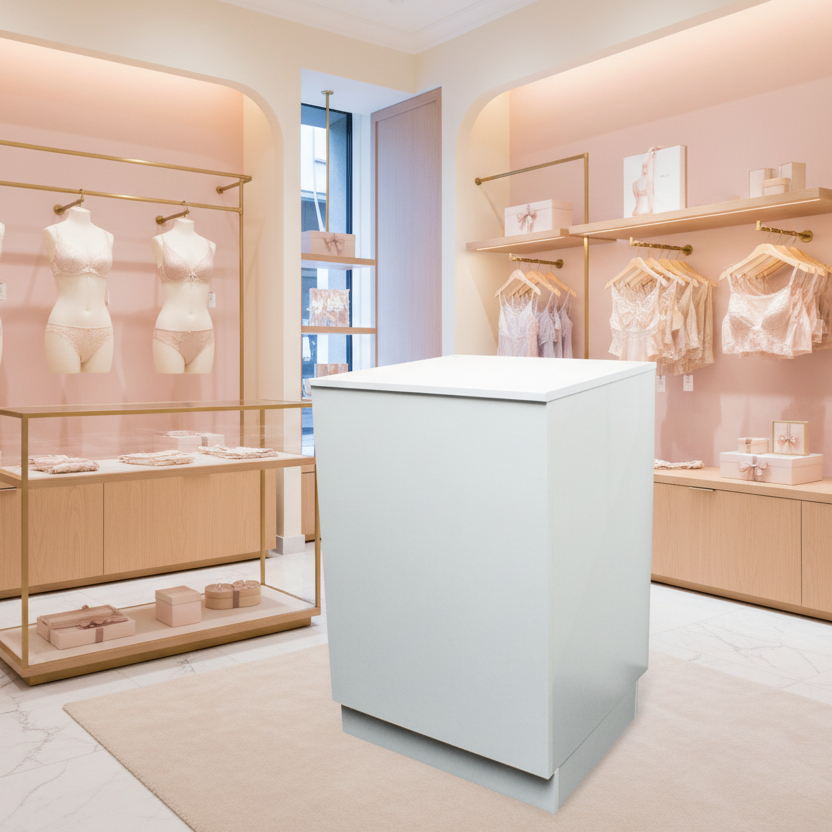 Basis Disk med 2 hyller. 60 x 60 x H96 cm. Velg farge