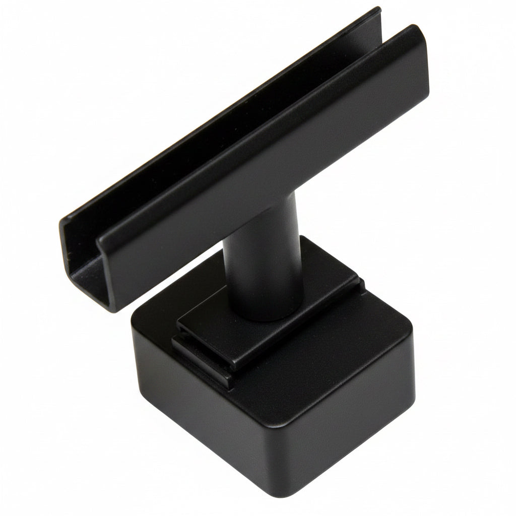 Magnetklips M / T-stykke B 3,5 x D 3 x H 5,5 cm, skiltet-holder til plastramme. Se og velg farger