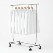 Disco I, helt sammenleggbar, justerbar, krom, B128-188 x H145-170 cm