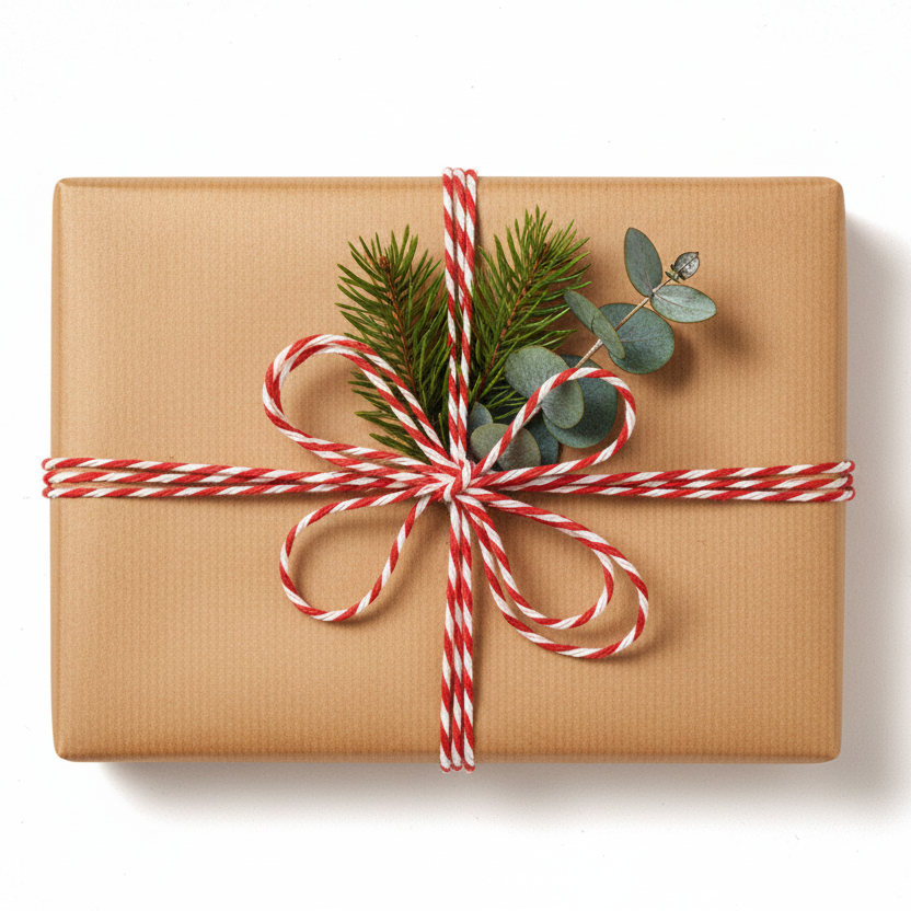 Gavepapir B 70 cm x 100 mtr. Kraftpapir, natur