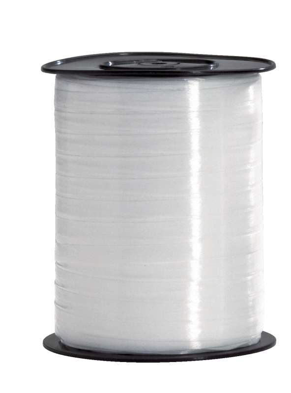 Gavesløyfe 7 mm x 500 m. Blank. Hvit