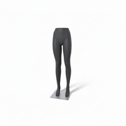 5100 dametorso, ben. Mannekeng underdel. Sort