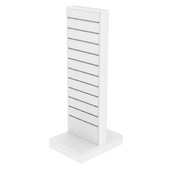 Gondol, dobbelt, B 64 cm. ( 64 x 61 x H132 cm ) - Hvid