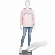 Tenåringsmannequin. Hvit med hode, ansikt og skulpturert hår. Jente 16 år. Står rett