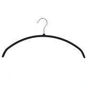 Strikbøjle, dame & junior, buet, sklisikker, med gummi, svart, 41 cm. Pakke m/ 10 stk.  Stykkpris