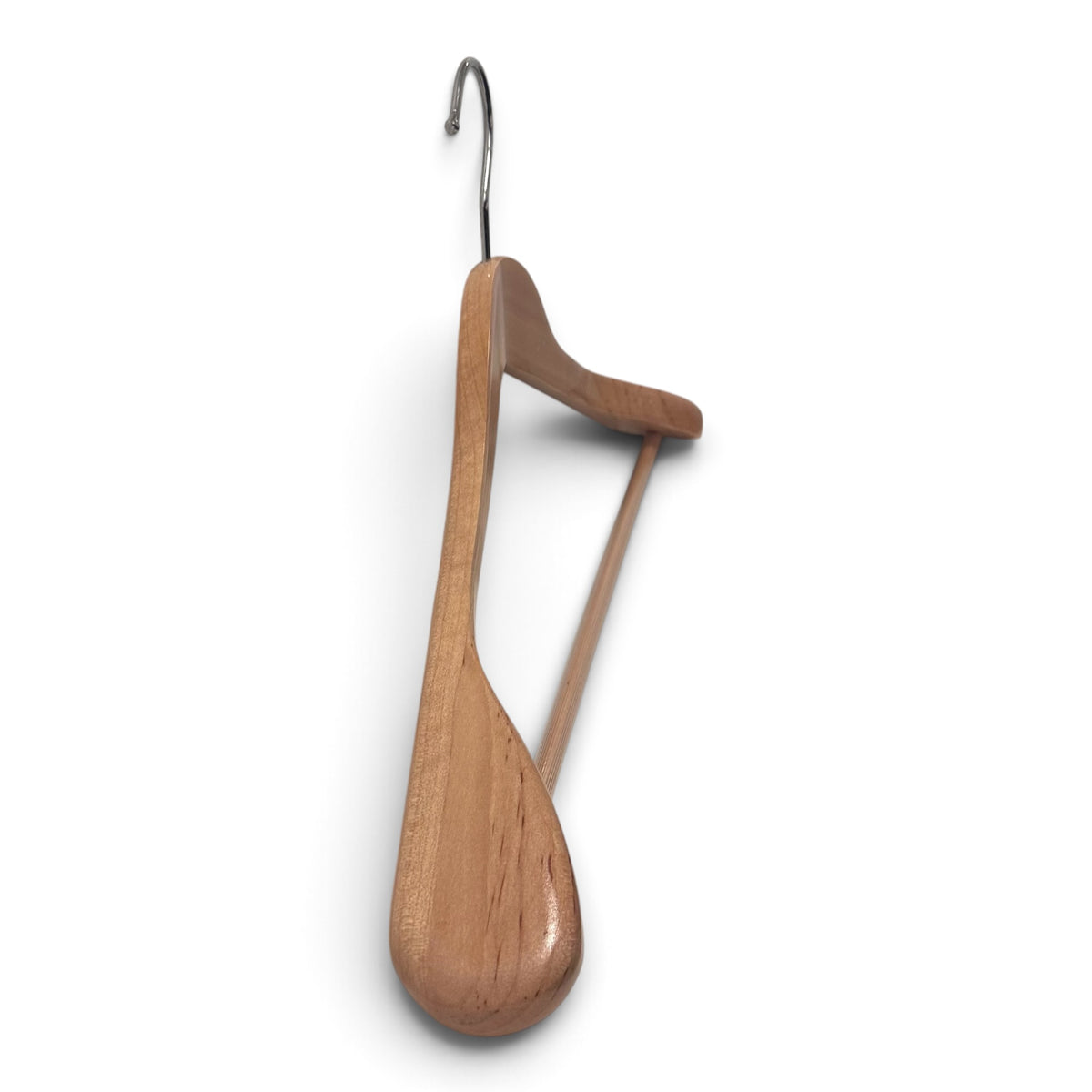 Jakkehenger, vinklet. natur - B 45 cm.