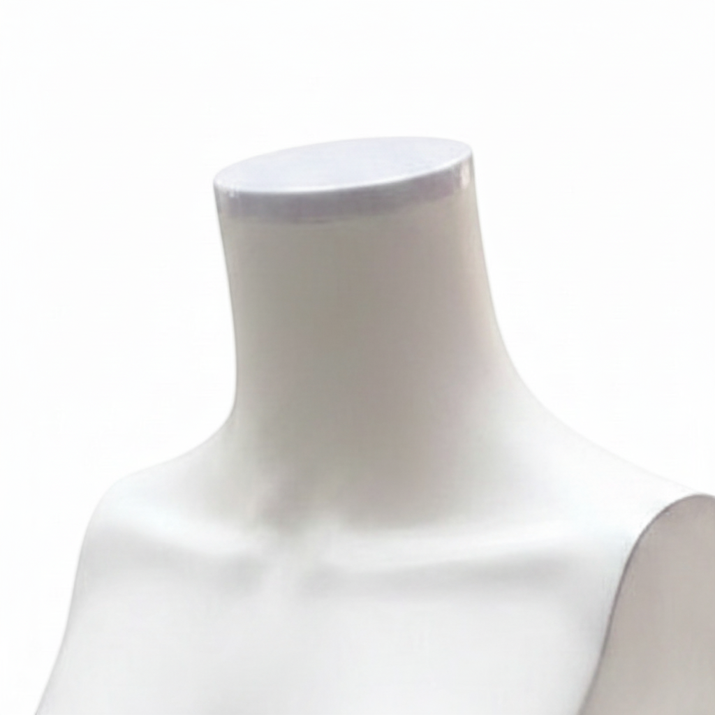Basic damedukke uten hode. Plast