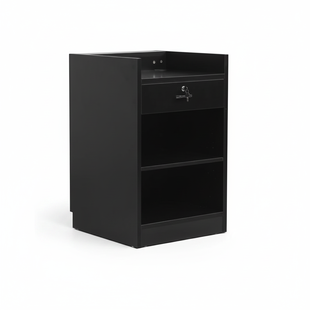 MADS butikkdisk smal, svart B 60 - rillepanelfront
