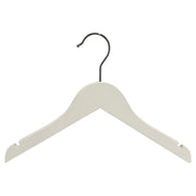 Treknagger, massiv, flat, junior, med hakk og uten stang, hvit, 32 cm