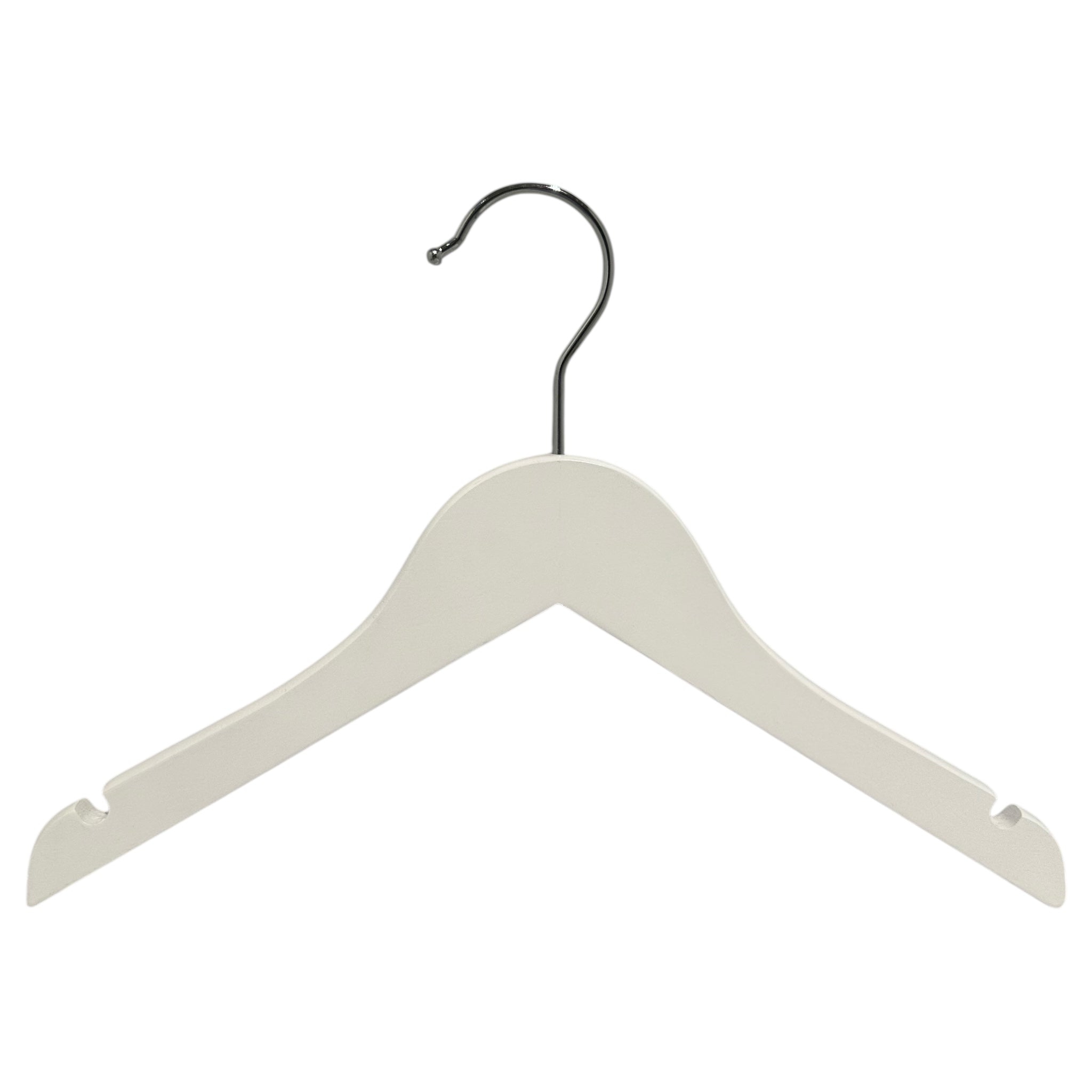 Treknagger, massiv, flat, junior, med hakk og uten stang, hvit, 32 cm