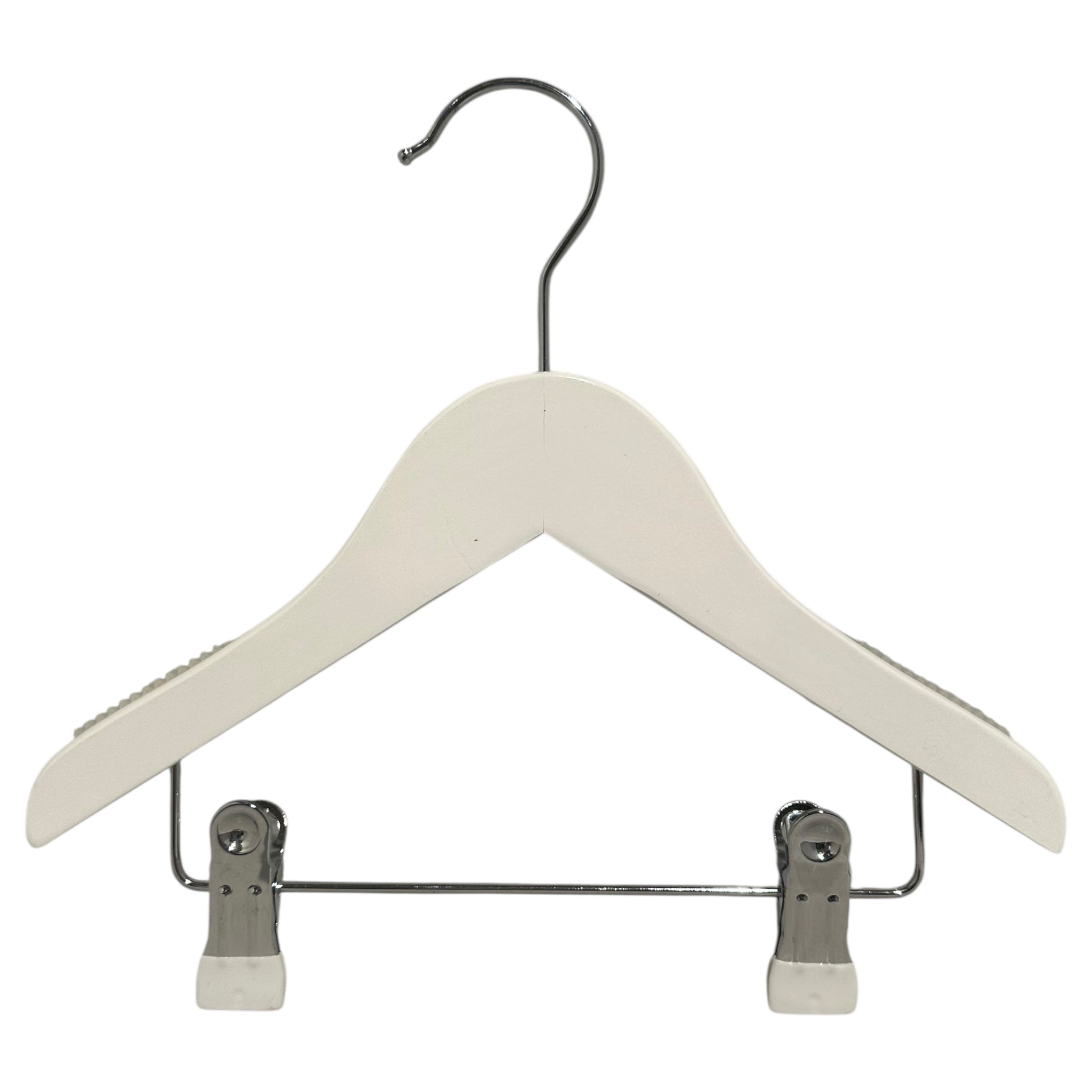 Treknagger, massiv, flat, baby, med klemme, hvit, 27 cm