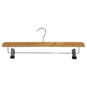 Bukseoppheng i tre med kraftige klemmer, naturlig, 45 cm