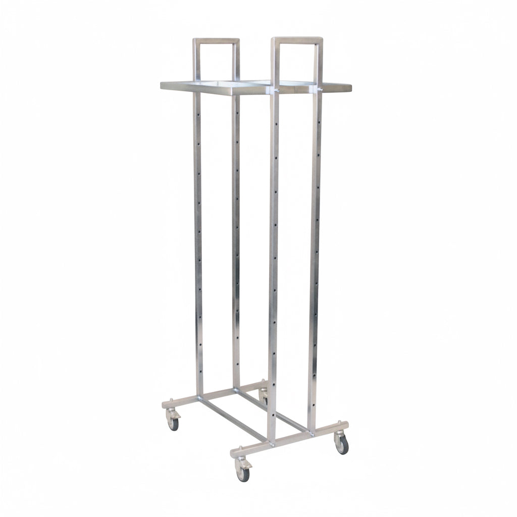 Sykkelstativ - L5. Galvanisert. Smal modell