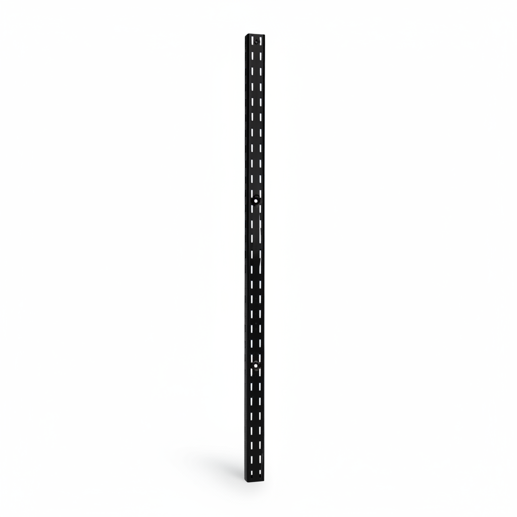 Veggskinne - Superskinne H214 cm - svart