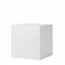 Podie. Hvit melamin. 40 x 40 x H50 cm.