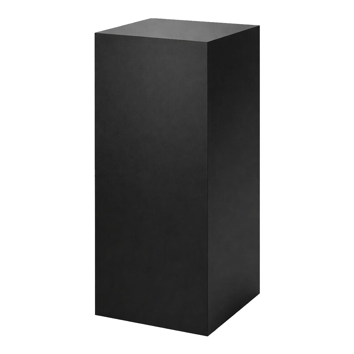 Podie. Sort melamin. 40 x 40 x H100 cm.