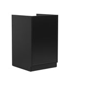 MADS butikkdisk, smal, sort. B 60
