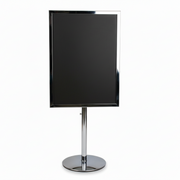 Menykortholder, A4, krom