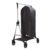 Soopl XL bag sort kollektionspose med kuffertlukning