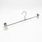 Metall klypehenger – 40 cm – 100 stk. Hvit