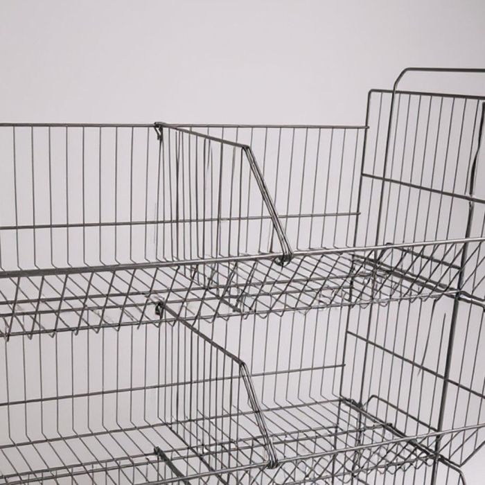 Skillevegg for stabkurv, svart