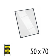 PET-plate med magnetbånd til sandwichskilt og A-skilt – 50 x 70 cm