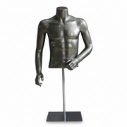Herretorso bordmodell. Høyglans grå med glitter