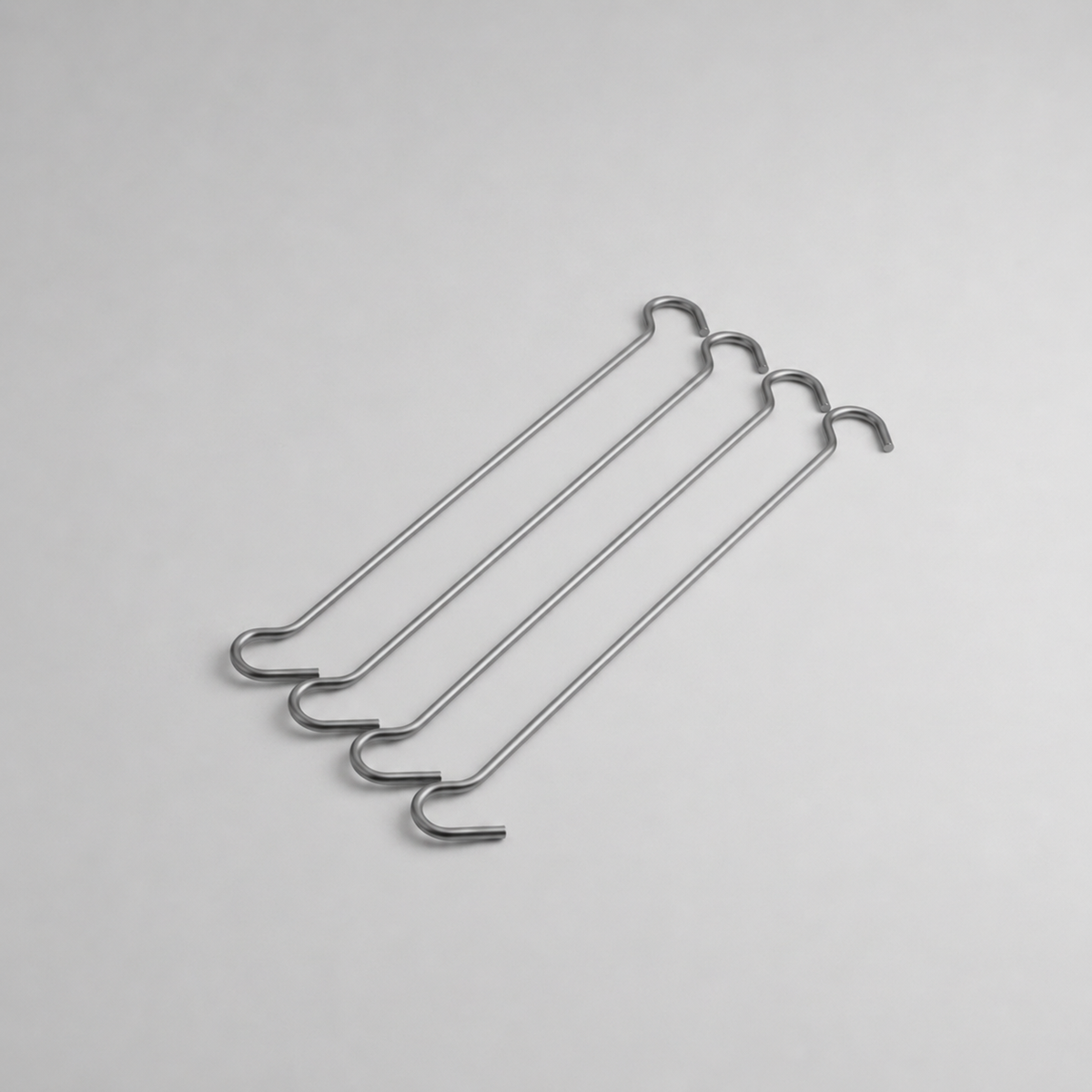 Dobbelt opphengskrok 30 cm. Pakke m/ 4 stk.