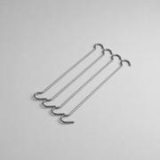 Dobbelt opphengskrok 30 cm. Pakke m/ 4 stk.