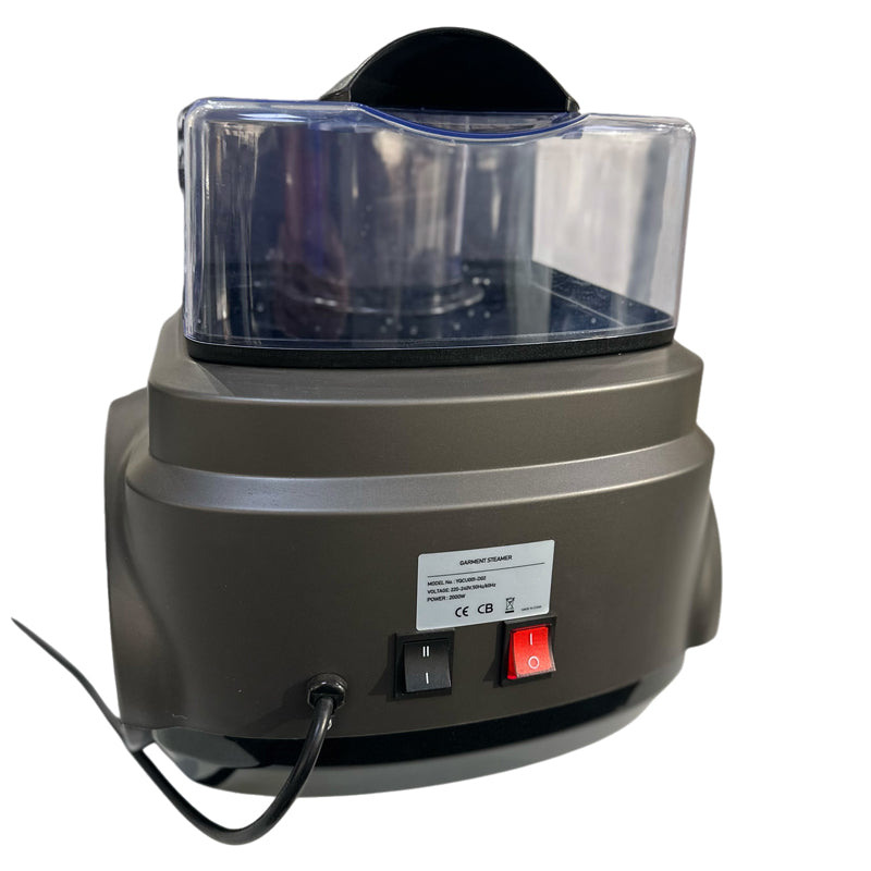 K12 steamer. Klar på 1 min, opptil 90 min nonstop steaming. For profesjonelle behov