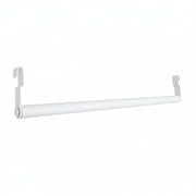 Tubo, klesstang med 2 oppheng, hvit, 122 cm