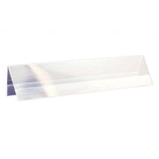 Display trekant, liggende, dobbeltsidig til bord, 30 x H5,3 cm