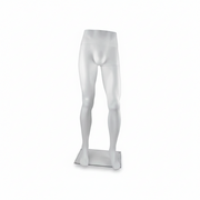 Mannekeng underdel, herre, inkl. glassfot, 118 cm