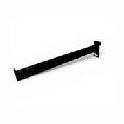 Rett forheng foran / gitter. Sort - 30 cm
