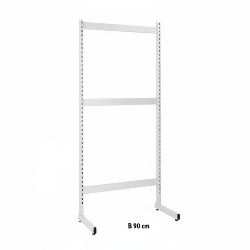 Framework, L-gondol, hvit, B97 x H247,50 cm. Se flere farger