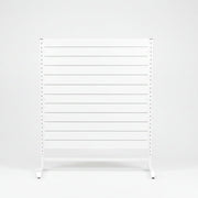 Panelgondol, ensidig, standardpanel, hvit. hvit,B127 x D40,5 x H147 cm