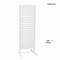 Panelgondol, dobbeltsidig, standardpanel, hvit. hvit, B67 x D76 x H247 cm
