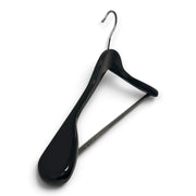 Jakkehenger, vinklet. svart - B 45 cm.
