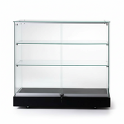 Vitrine - Disk - Toscana 3. B 102 x D 46 x H 90 cm. Sort