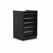 MADS butikkdisk smal, svart B 60 - rillepanelfront