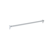 Dekostang (61,5 cm). Krom, multitilbehør - 12 mm
