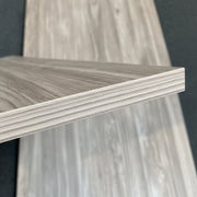 Hylle - melaminplate (118 x 40 cm) Eiktre-look