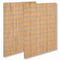 Rillepanel - standard (120 x 240 cm) - eiklook med alulister