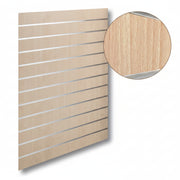 Ahorn standard rillepanel 120 x 120 cm med alulister