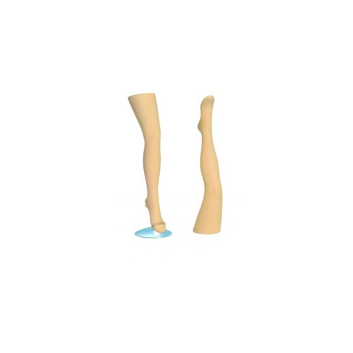 Strømpebukser, jente. Lys hudfarget, inkl. fot