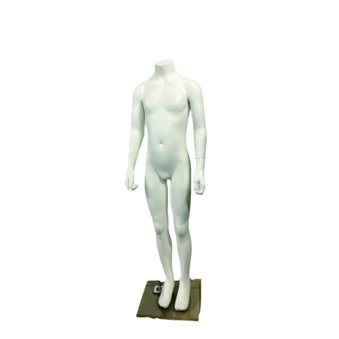 Barnefigur. Hvit unisex. H102 cm.