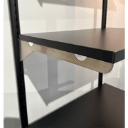 Hyldeknægt - venstre. 37 cm. Børstet satin. B-MT