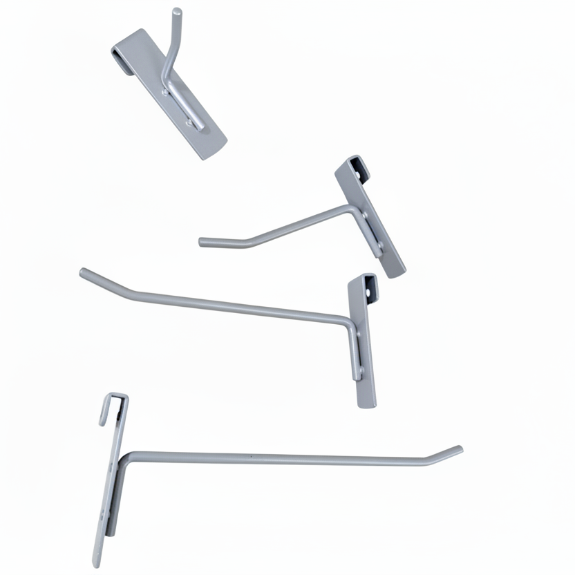 Varehake for rist eller smykkestativ, sink, 5 cm
